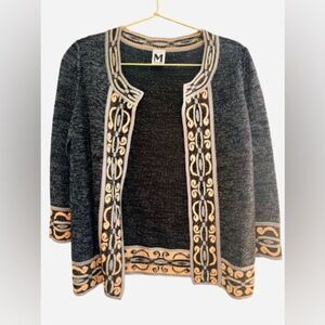 M by Missoni Black Cardigan